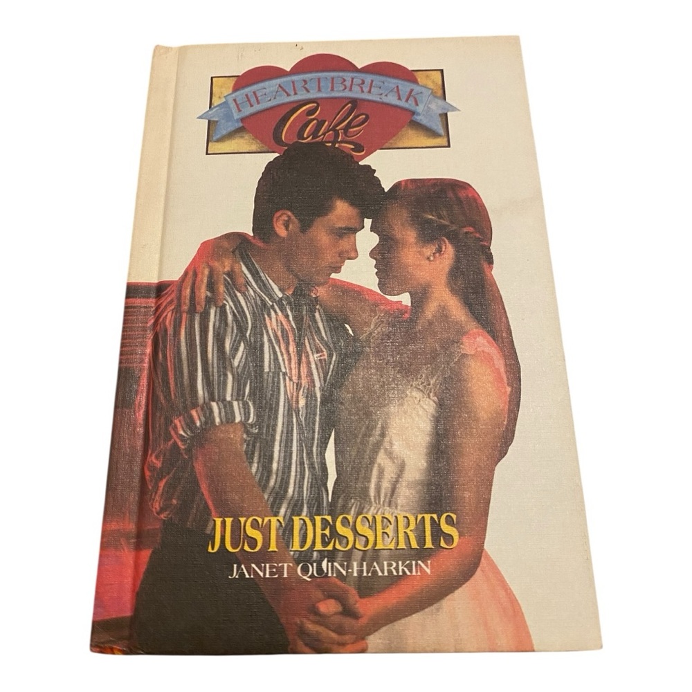 Heartbreak Cafe 'Just Desserts' Book with Romantic Cover